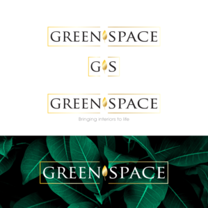 Green Space—Bringing interiors to life | Logo Design by Samantha Ward Design