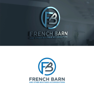 French Barn and other boutique accomodations | Logo Design by Mono.co