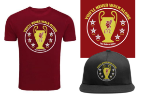 LFC world and european champions | Diseño de Camiseta por NILDesigns