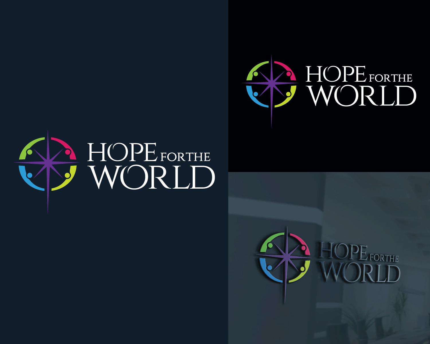 Logo-Design von Atec für Hope For The World | Design #23370238
