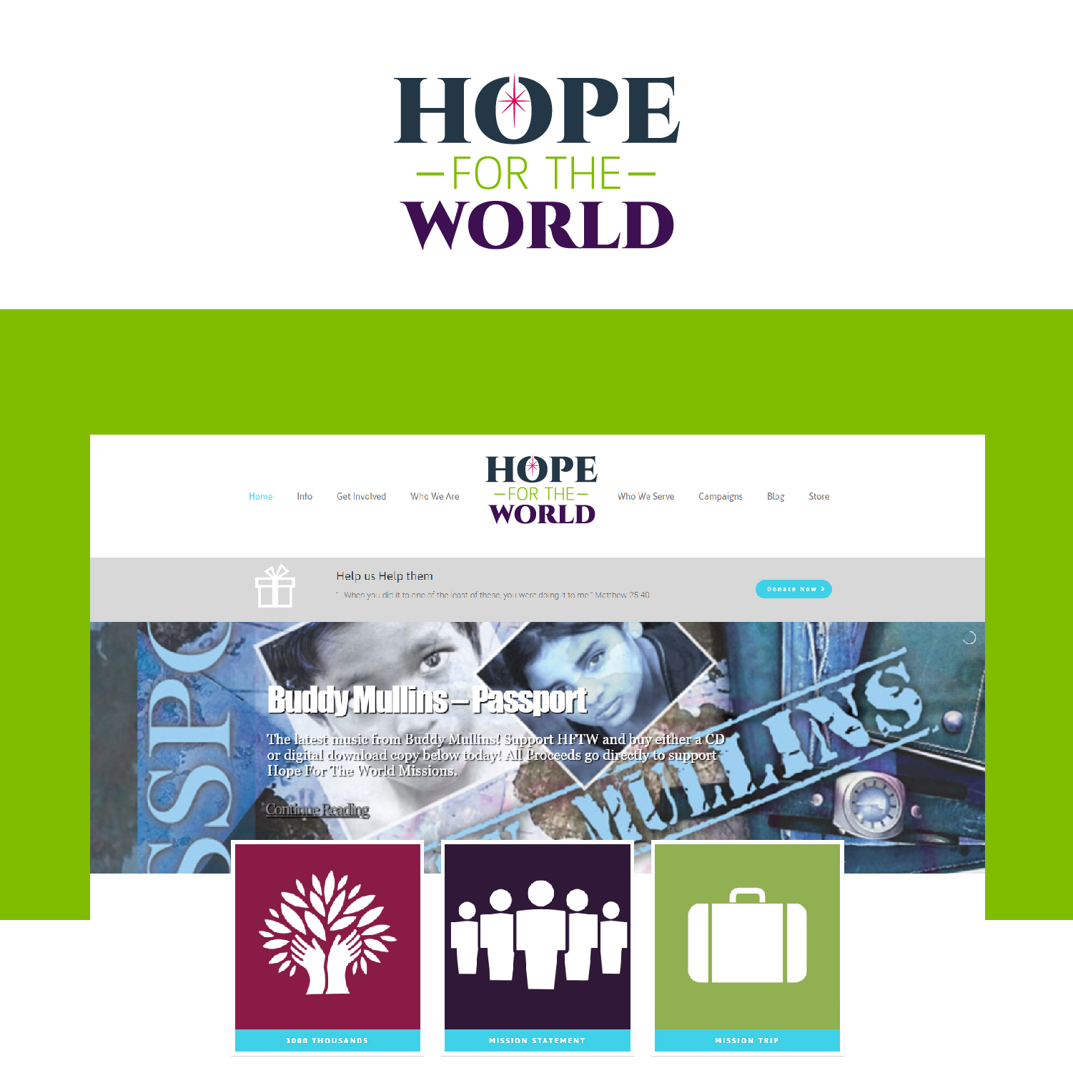 Logo Design by Maxo-Biz for Hope For The World | Design #23352274