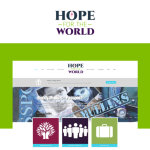 Diseño de Logo por Maxo-Biz para Hope For The World | Diseño: #23352274