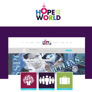 Diseño de Logo por Maxo-Biz para Hope For The World | Diseño: #23352276