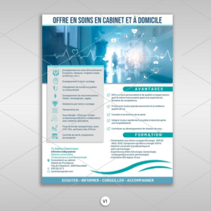 freelance Nursing care | Graphic Design by DA.
