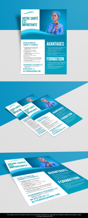 freelance Nursing care | Graphic Design by Kim Ji