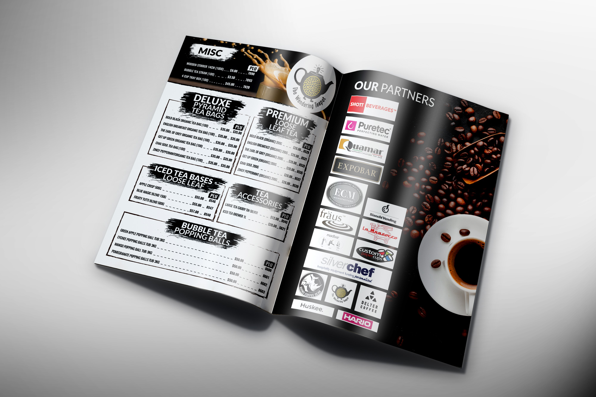 Catalogue Design by Impressive Solutions for Hervey Bay Coffee | Design #23389637