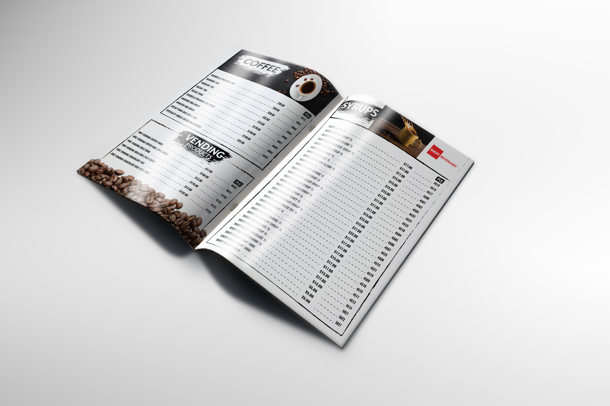 Catalogue Design by Impressive Solutions for Hervey Bay Coffee | Design #23389639