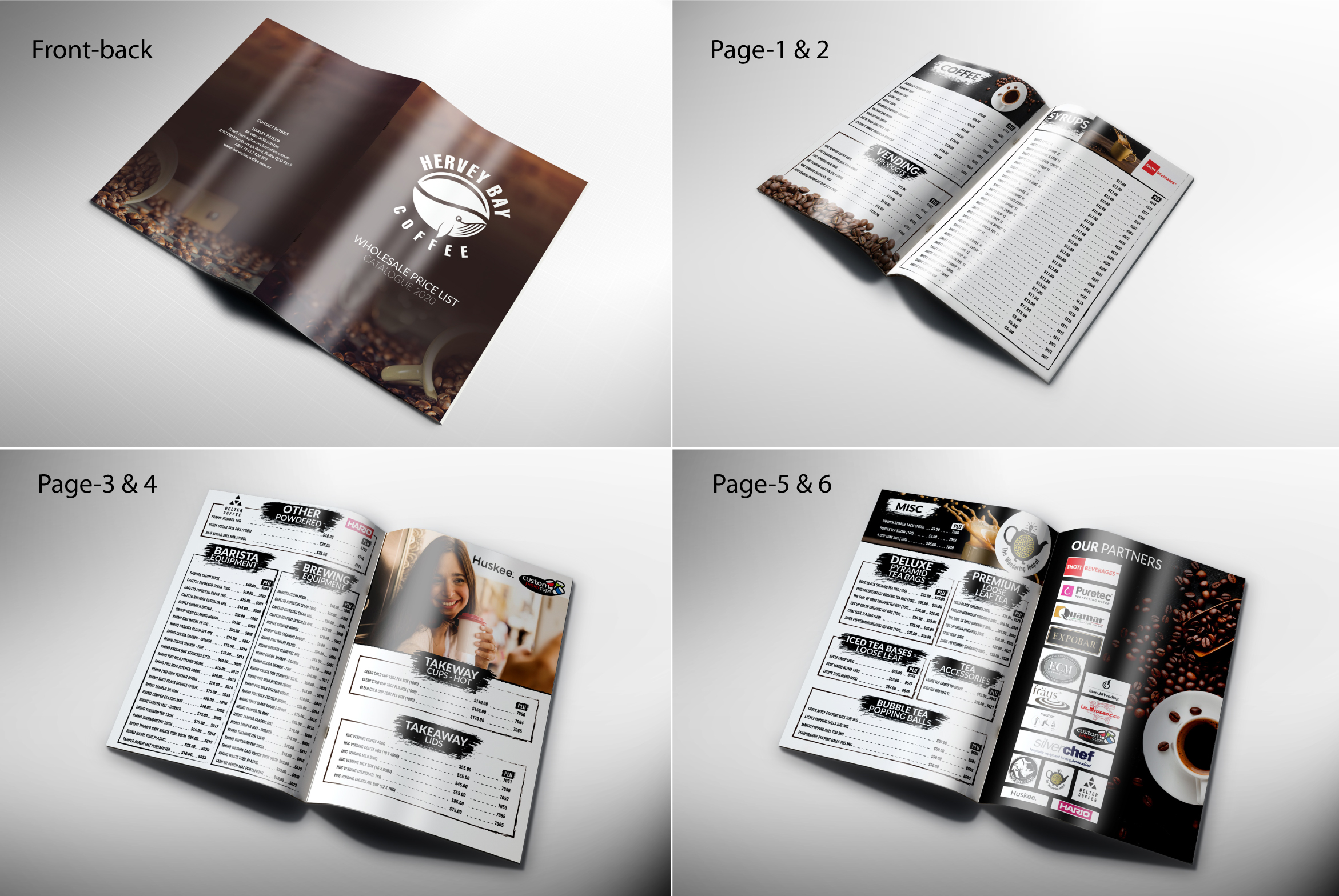 Catalogue Design by Impressive Solutions for Hervey Bay Coffee | Design #23389641