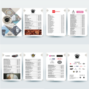Katalog-Design von Carolina Salcedo für Hervey Bay Coffee | Design: #23394732