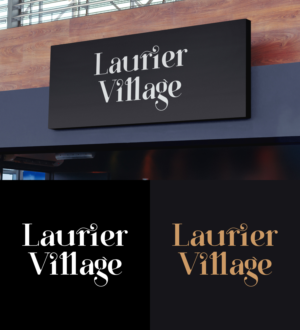Laurier Village | Logo Design by H-H Arts