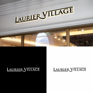 Laurier Village | Logo Design by ZiangArt_Studio