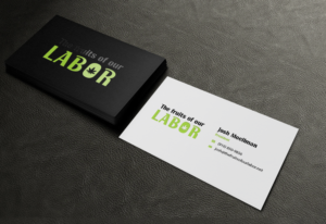 Visitenkarten-Design von Riz' für The fruits of our labor | Design: #23354640
