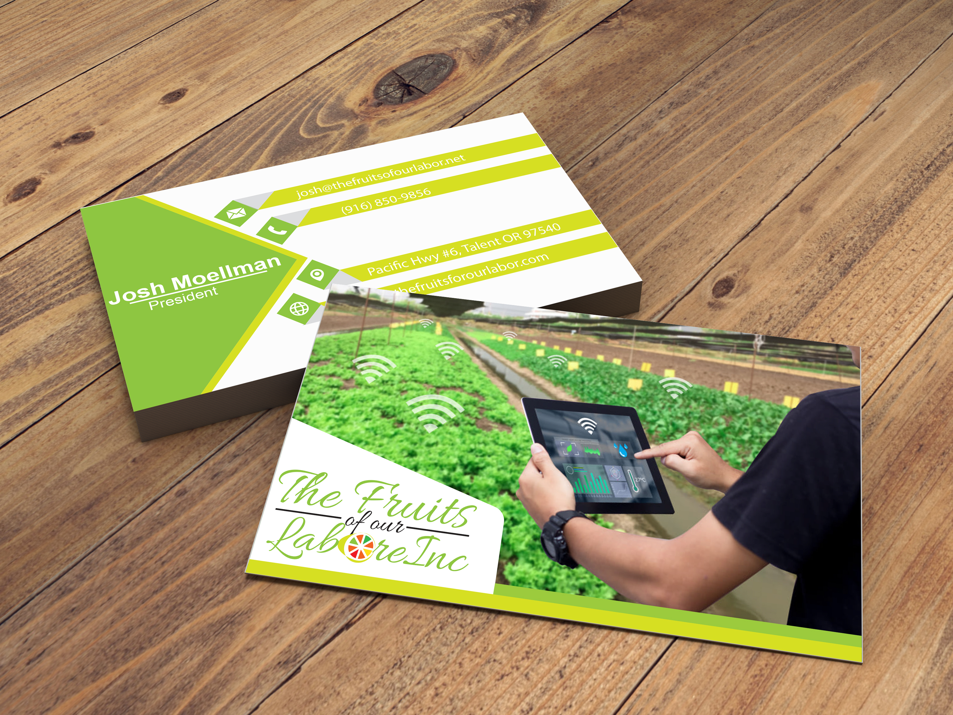 Business Card Design by Gexton for The fruits of our labor | Design #23357330