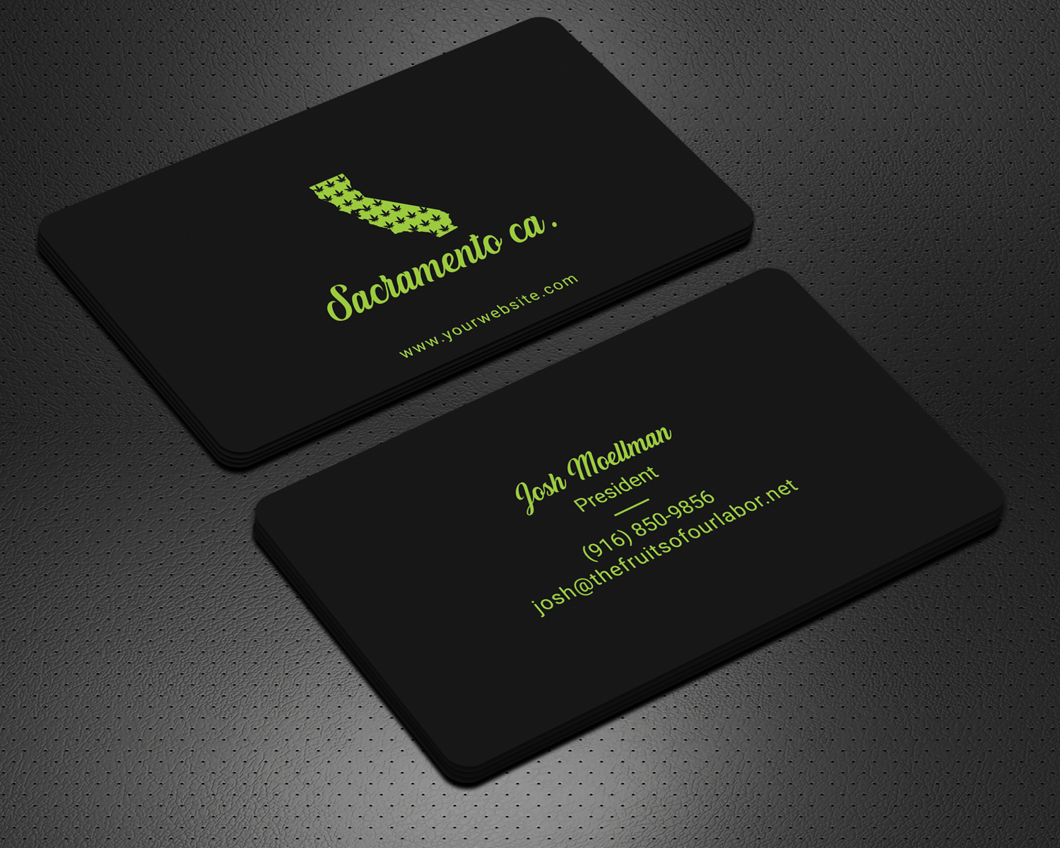 Business Card Design by Krishno for The fruits of our labor | Design #23354419