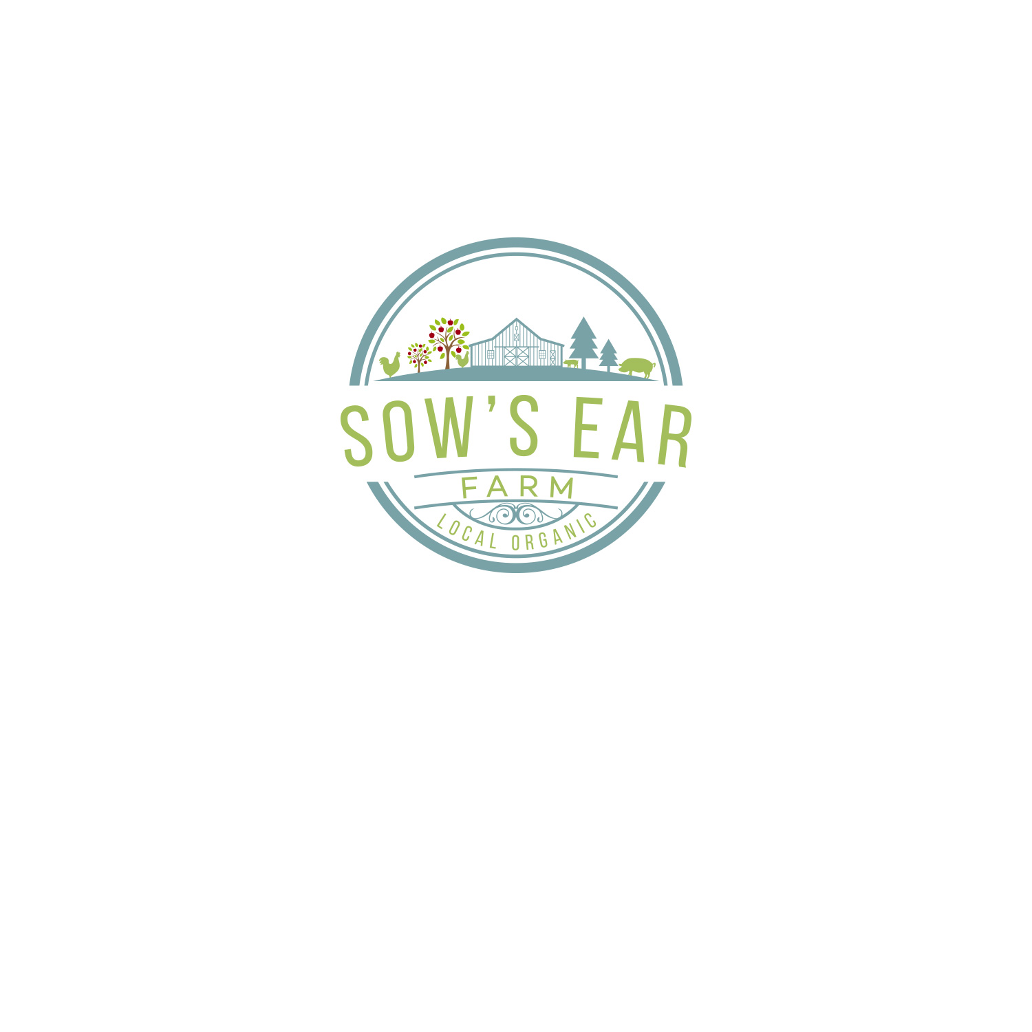 Logo Design by DesignDUO for Sow's Ear Farm | Design #23497226