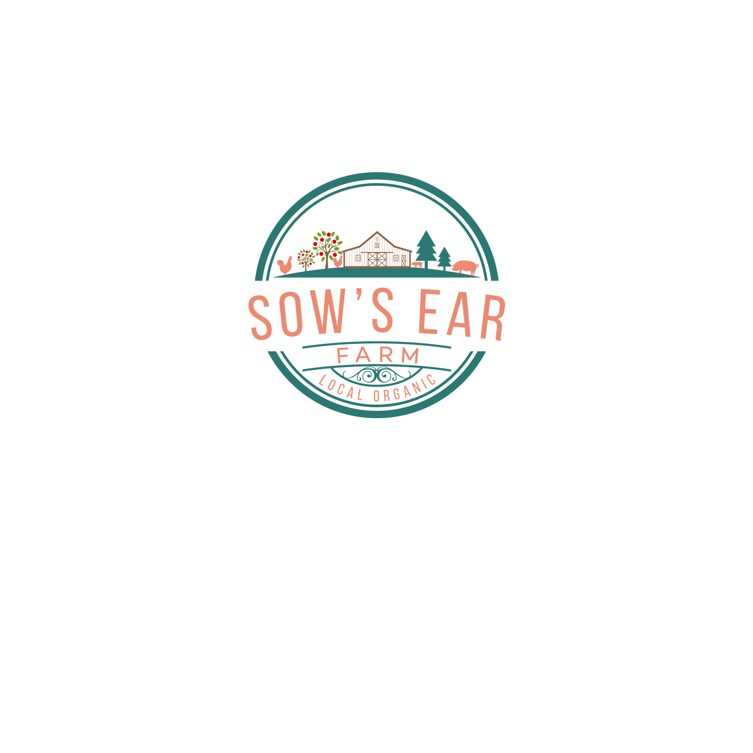 Logo Design by DesignDUO for Sow's Ear Farm | Design #23497227