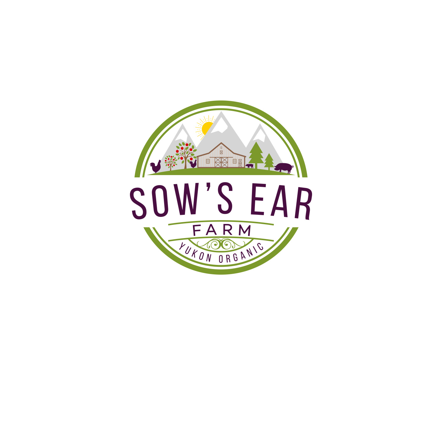 Logo Design by DesignDUO for Sow's Ear Farm | Design #23505088