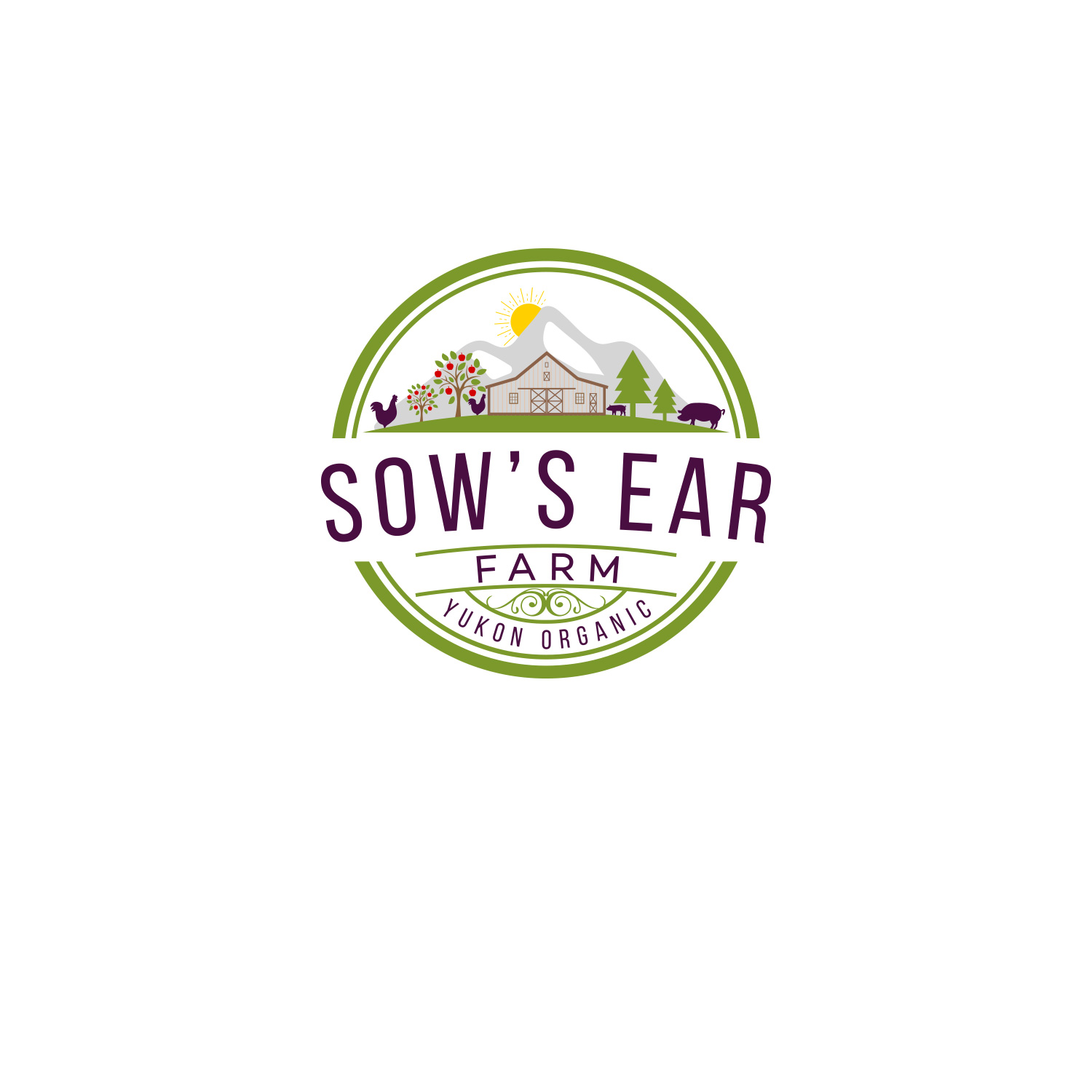 Logo Design by DesignDUO for Sow's Ear Farm | Design #23505099