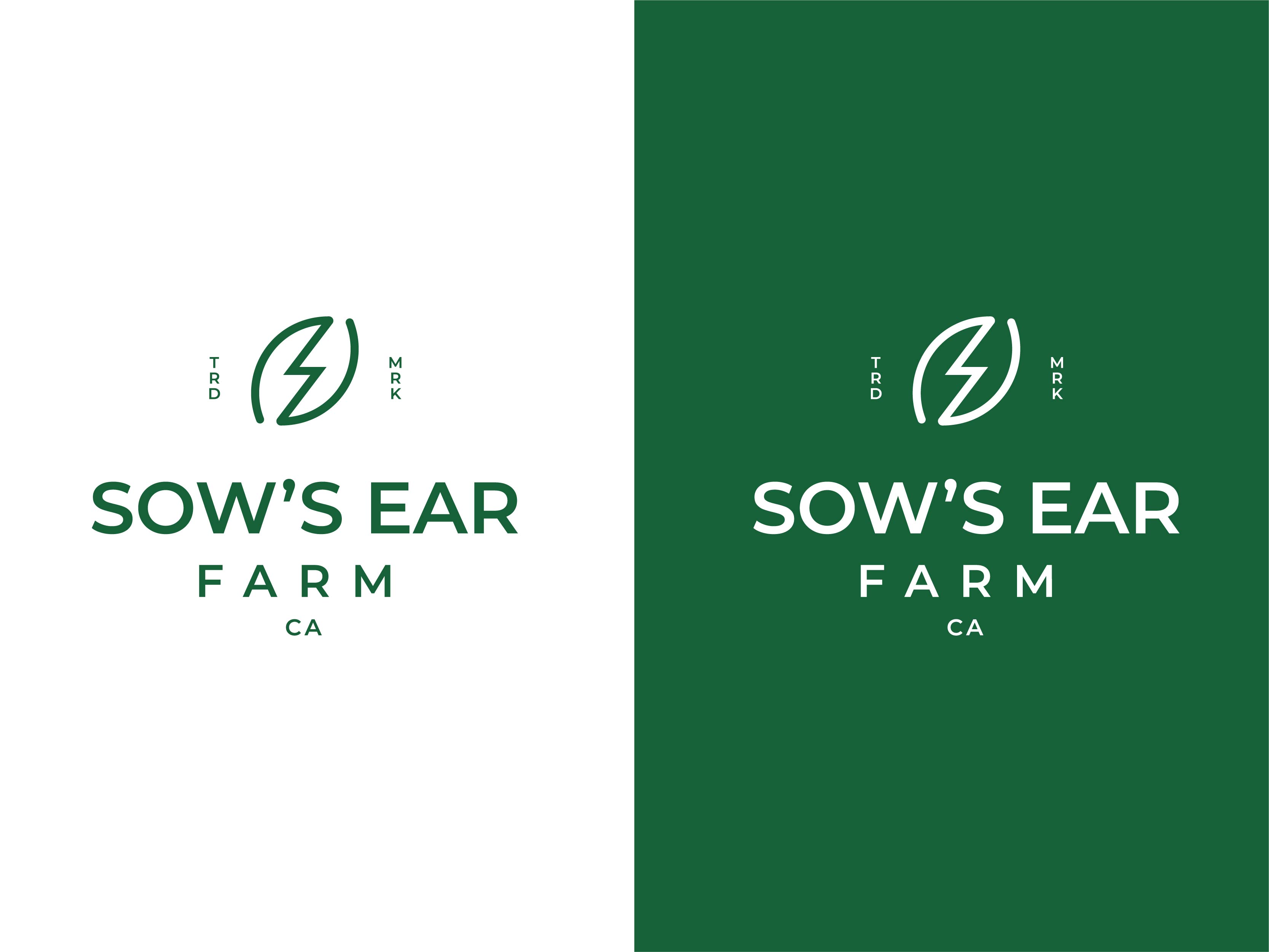 Logo Design by Ak_logos for Sow's Ear Farm | Design #23365784