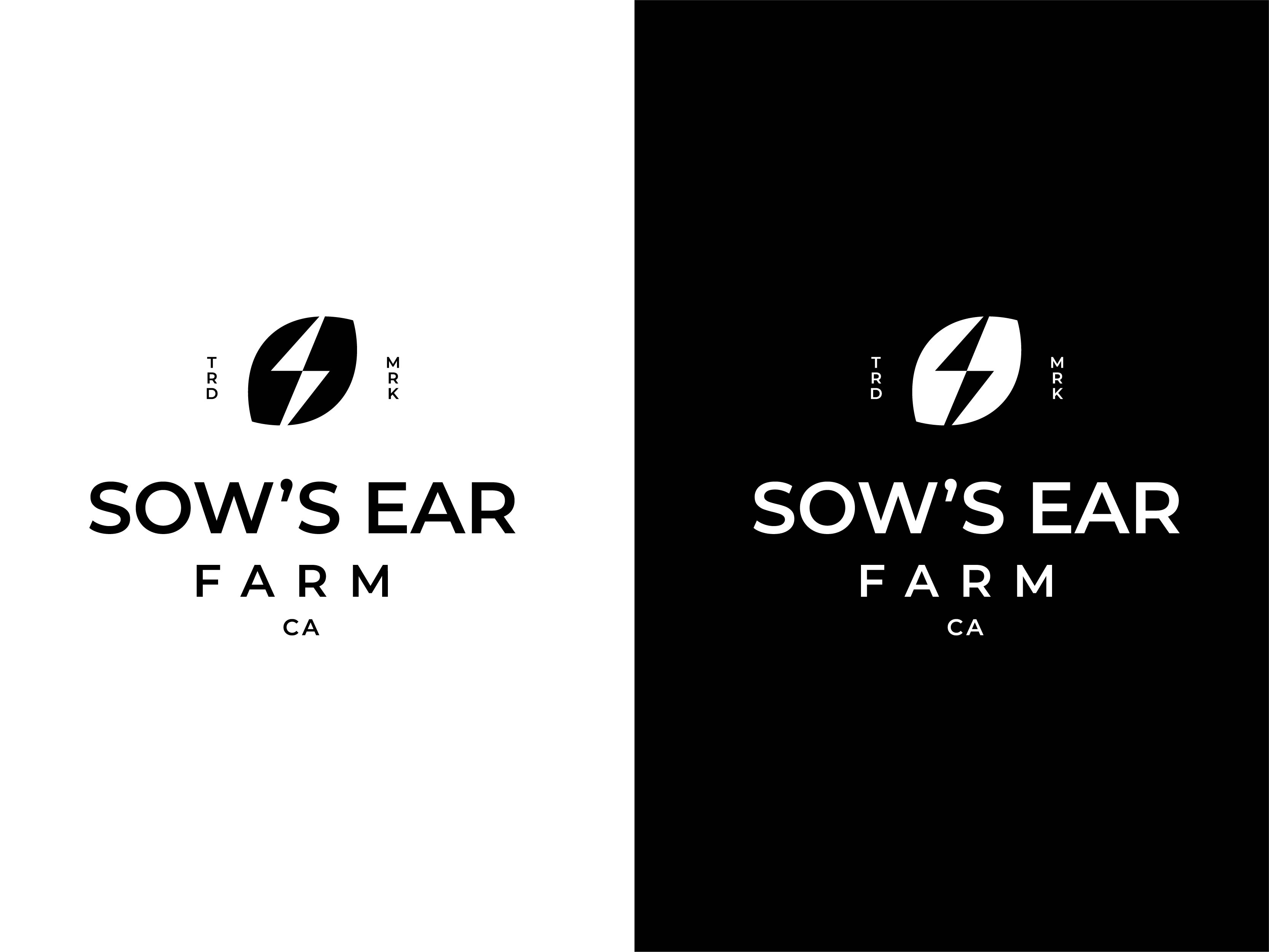 Logo Design by Ak_logos for Sow's Ear Farm | Design #23365786