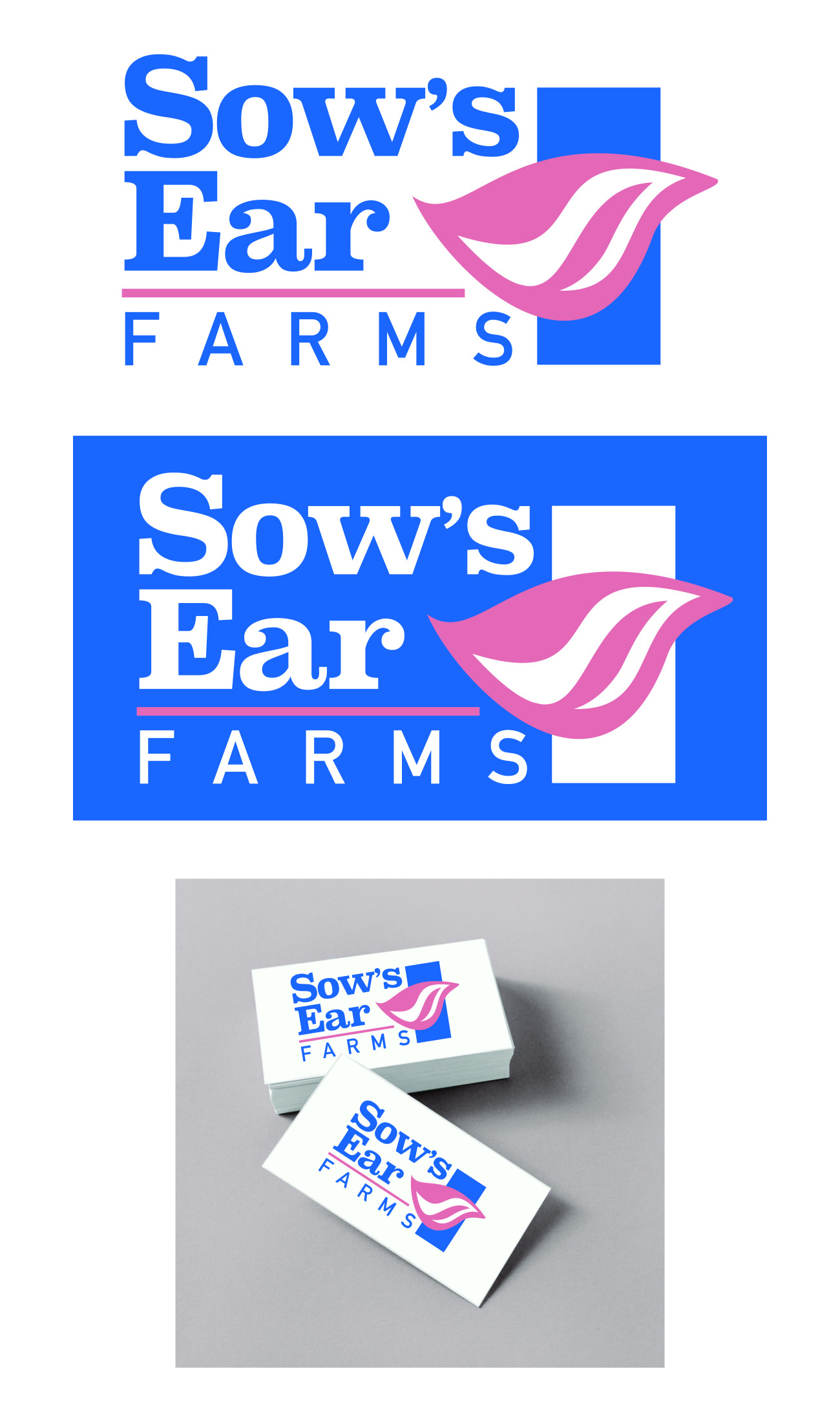 Logo Design by Ken 9 for Sow's Ear Farm | Design #23361219