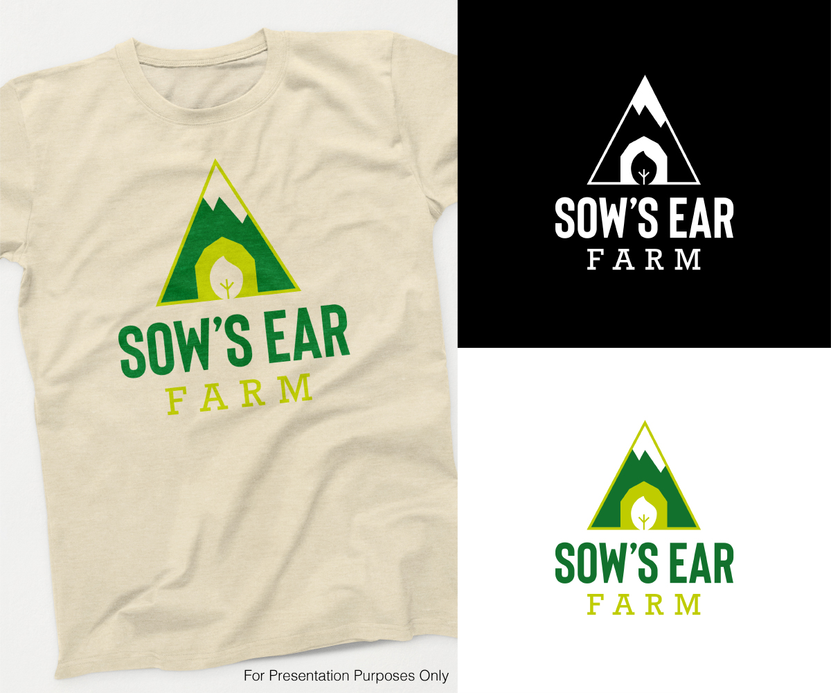 Logo Design by DesignedByVicki for Sow's Ear Farm | Design #23361781