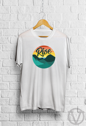 T-shirt Design by vjosh for Rise Volleyball Club | Design #23392856