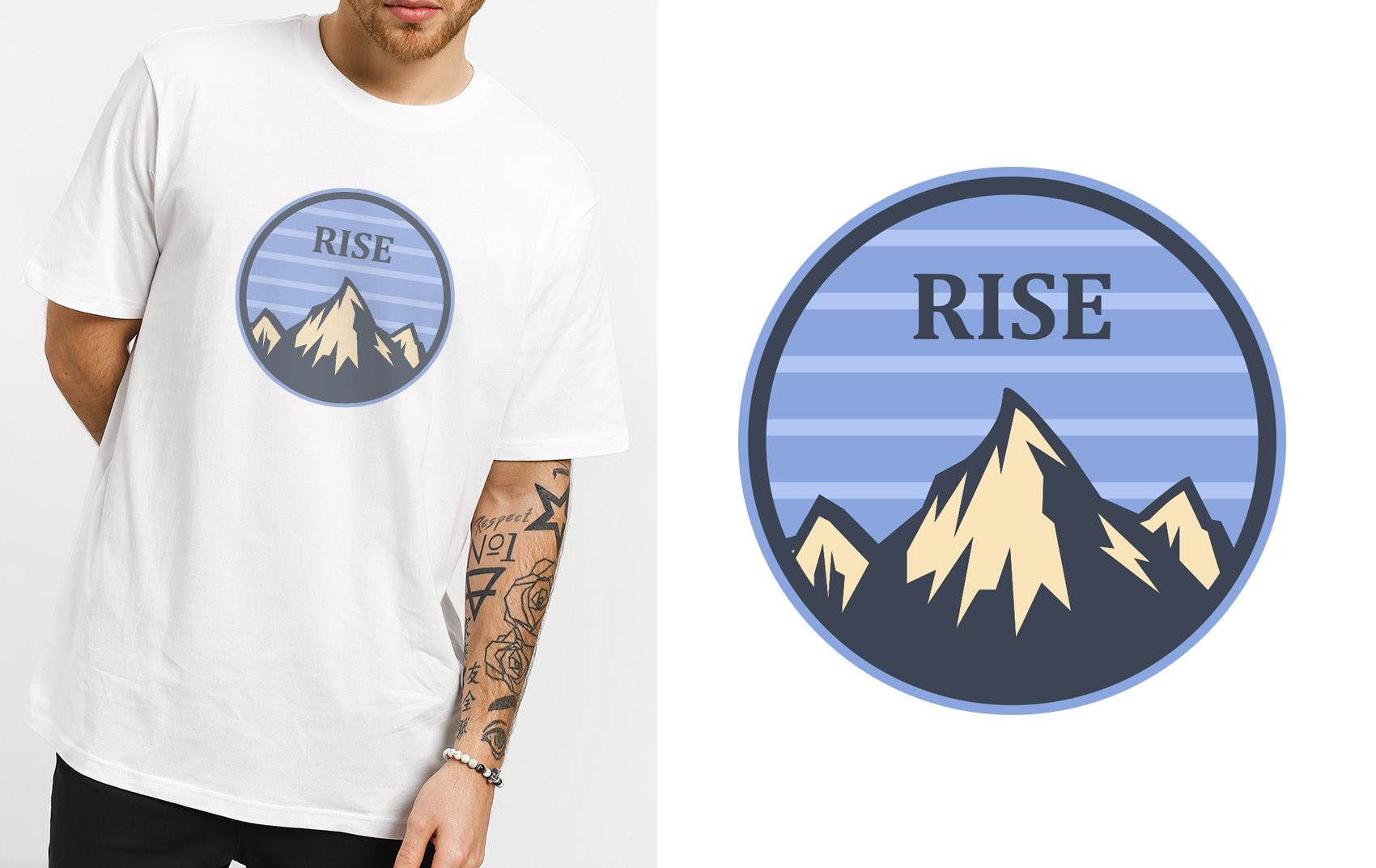 T-shirt Design by bayrude for Rise Volleyball Club | Design #23361526