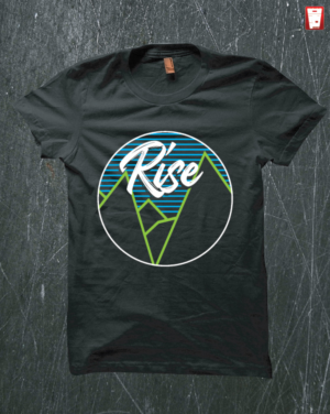 T-shirt Design by Taho Design for Rise Volleyball Club | Design #23387326