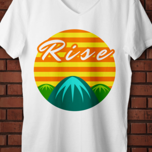 Design de T-shirt par Thakataya pour Rise Volleyball Club | Design : #23384169
