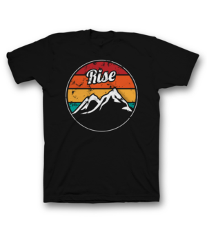 T-shirt Design by saka.aleksandar for Rise Volleyball Club | Design #23377740