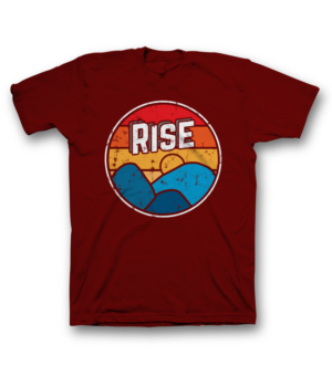 T-shirt Design by saka.aleksandar for Rise Volleyball Club | Design: #23378825