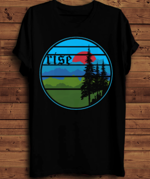 T-shirt Design by creative gravity for Rise Volleyball Club | Design: #23358073