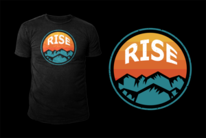 T-shirt Design by D'Mono for Rise Volleyball Club | Design: #23366835