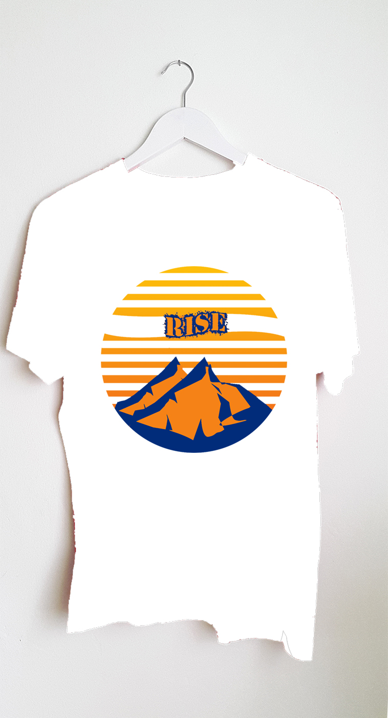 T-shirt Design by David 56 for Rise Volleyball Club | Design #23359751