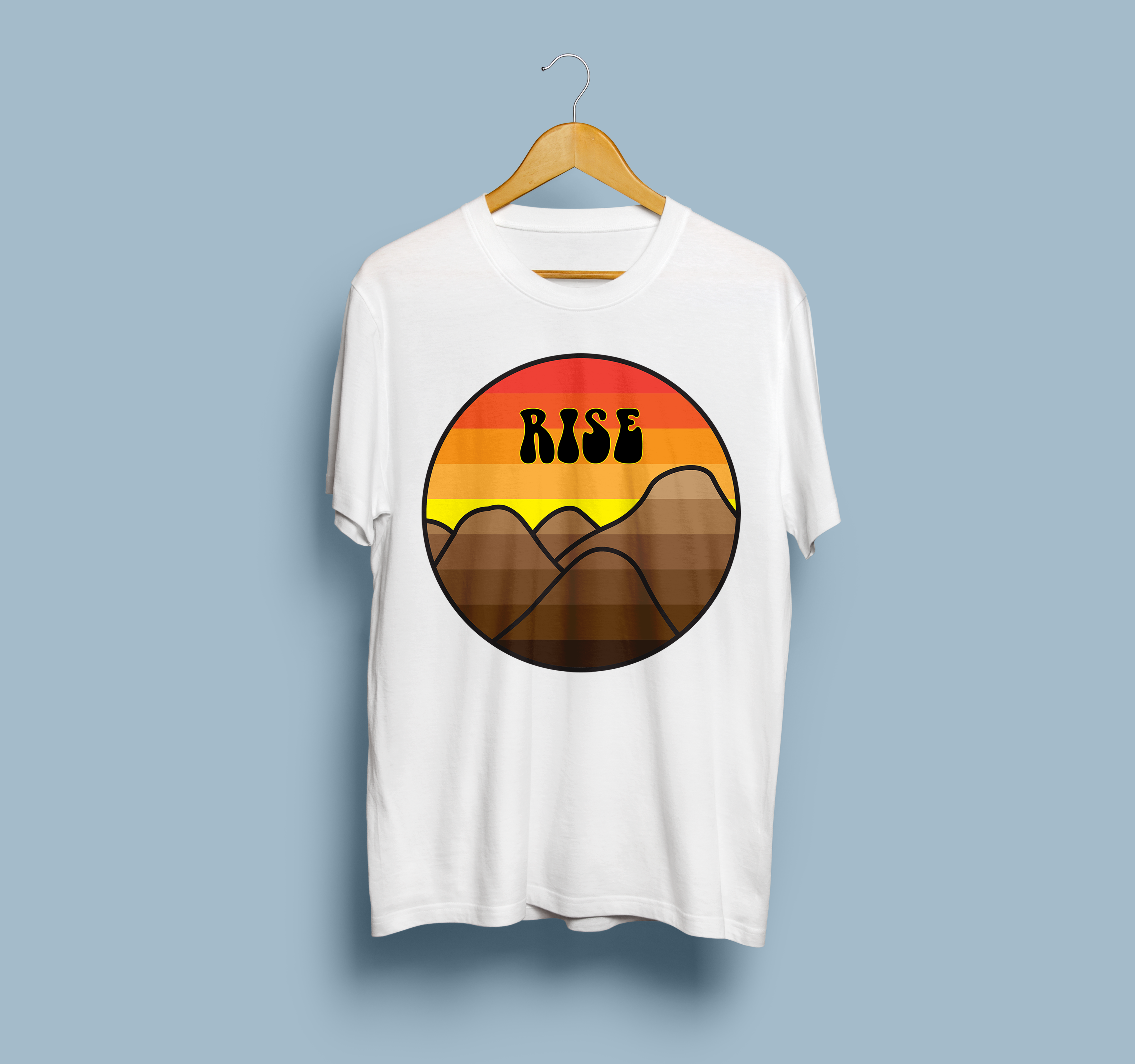 T-Shirt-Design von Worker5 für Rise Volleyball Club | Design #23366991