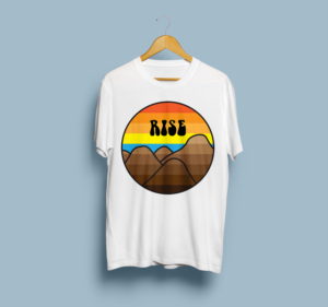 T-shirt Design by Worker5 for Rise Volleyball Club | Design: #23366997
