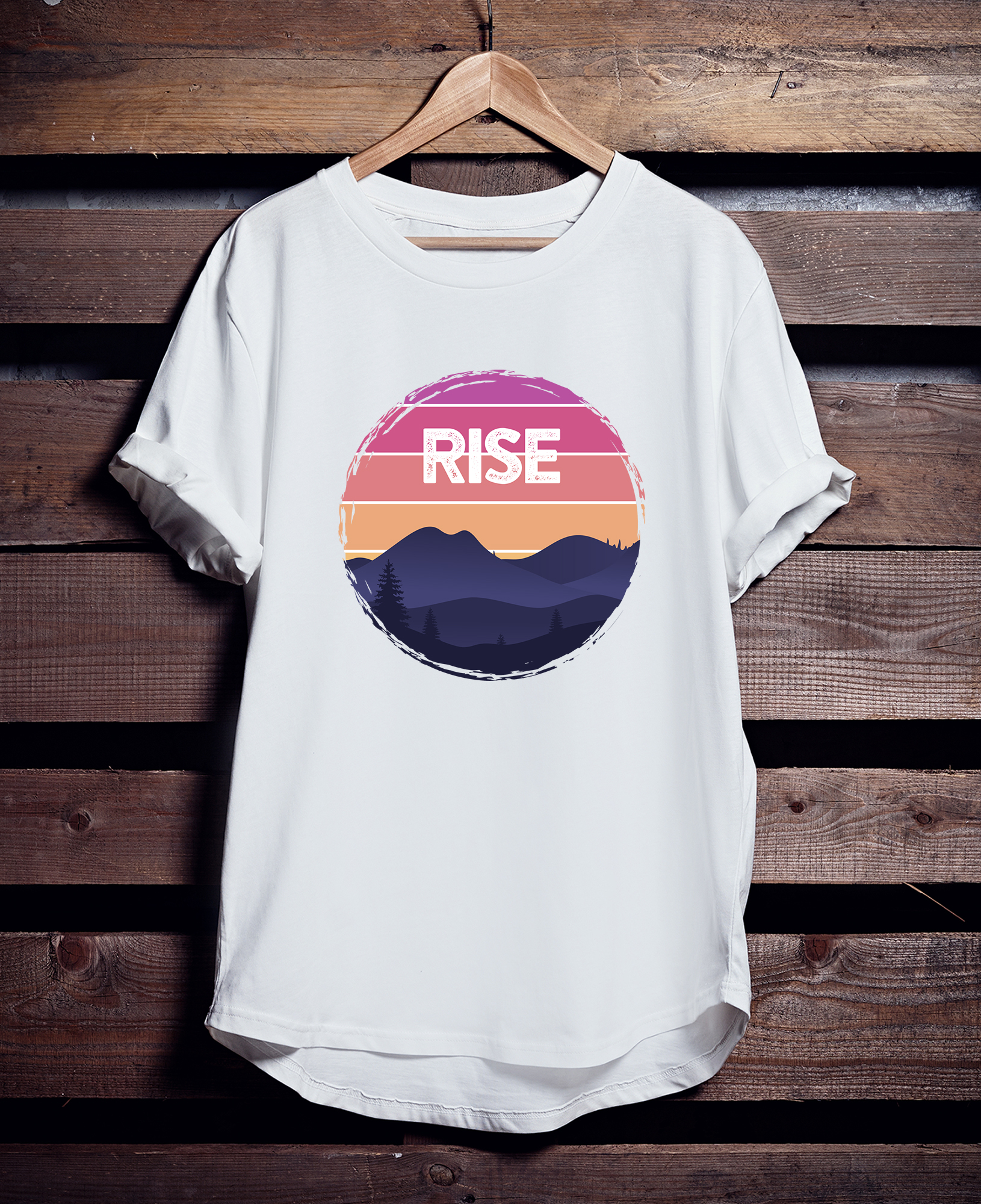 T-shirt Design by fallingpixels for Rise Volleyball Club | Design #23356058