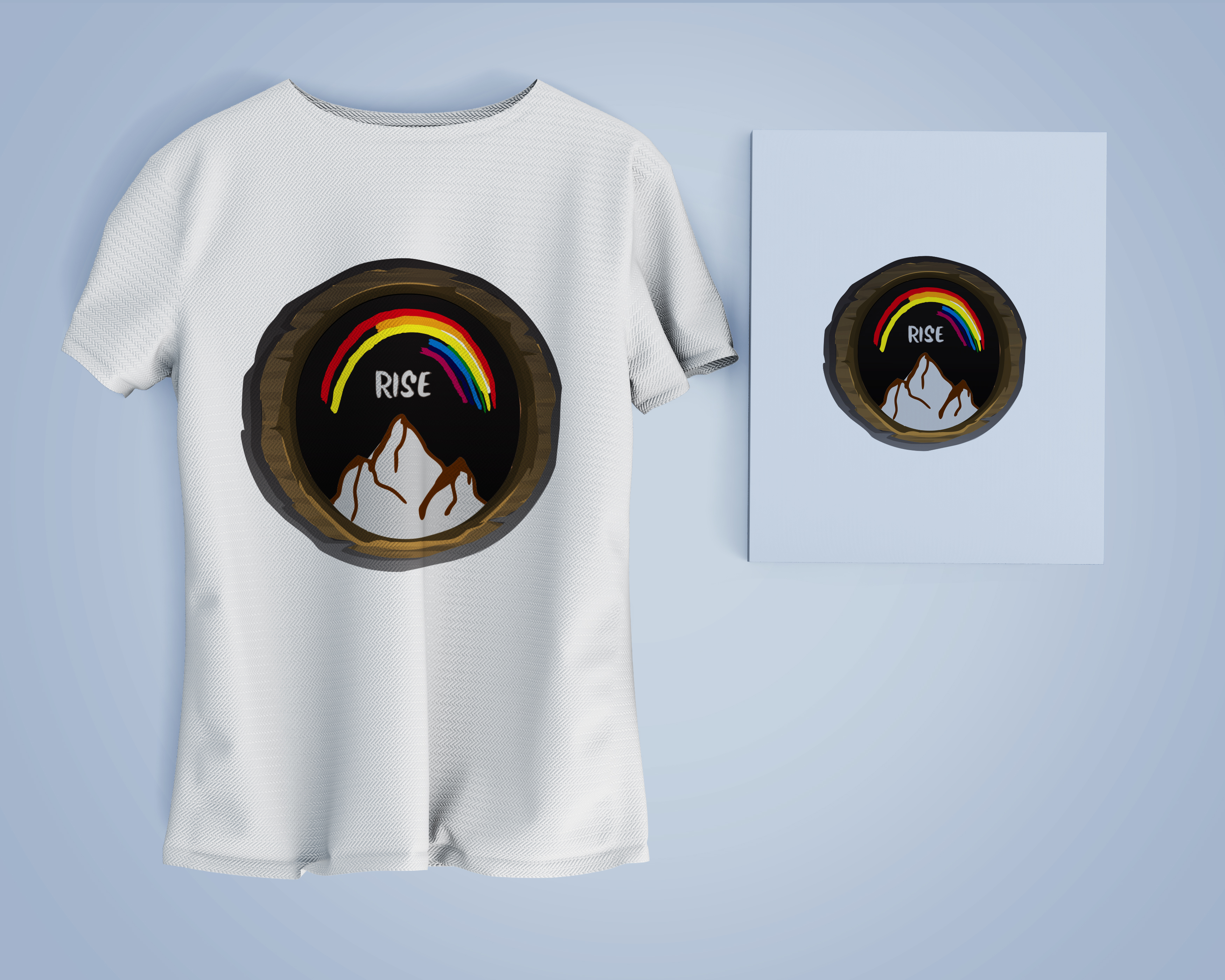 T-Shirt-Design von Adil_Jahangir für Rise Volleyball Club | Design #23353021