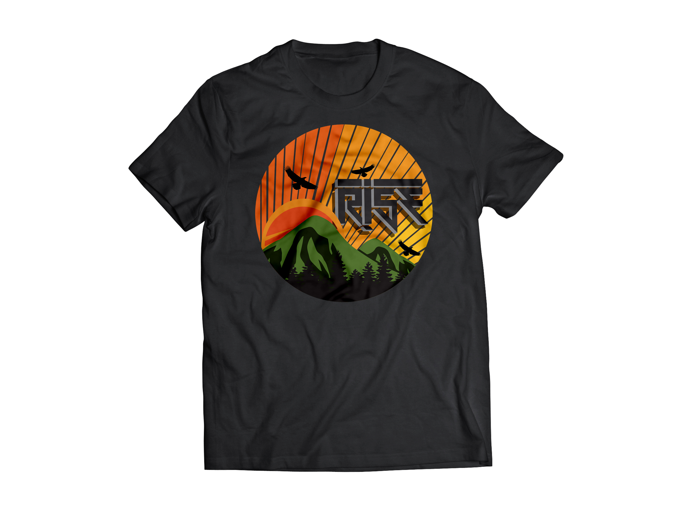 T-shirt Design by Emmanuel 24 for Rise Volleyball Club | Design #23361459