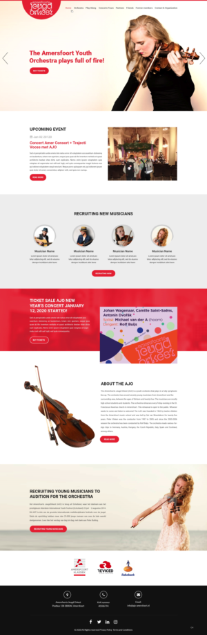 Web Design by pb for Het Ondersteuningsburo | Design: #23365488