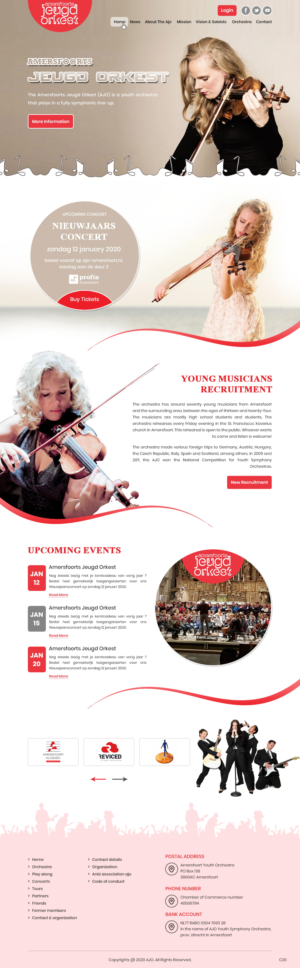 Web Design by pb for Het Ondersteuningsburo | Design: #23365489