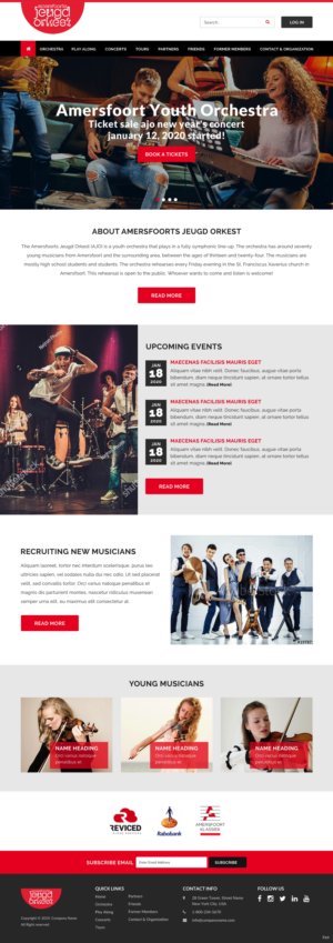 Web Design by pb for Het Ondersteuningsburo | Design: #23365501