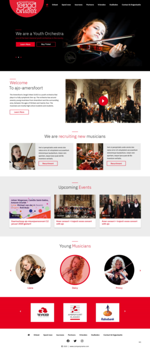 Web Design by pb for Het Ondersteuningsburo | Design: #23365502