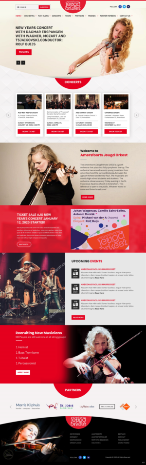 Web Design by pb for Het Ondersteuningsburo | Design: #23536244