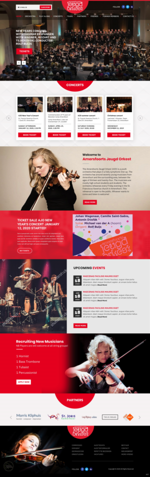 Web Design by pb for Het Ondersteuningsburo | Design: #23588035