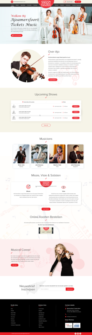 Web Design par Sbss pour Het Ondersteuningsburo | Design : #23390626