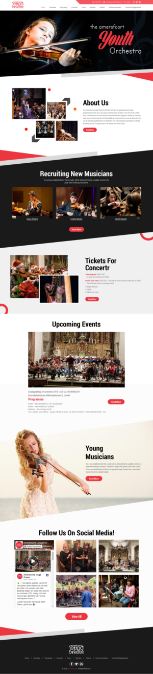 Web Design by sai.designer87 for Het Ondersteuningsburo | Design: #23370508