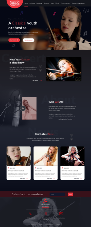 Diseño Web por Faizan Qadir para Het Ondersteuningsburo | Diseño: #23392791