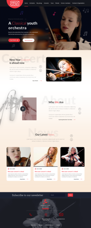 Web Design by Faizan Qadir for Het Ondersteuningsburo | Design: #23424794
